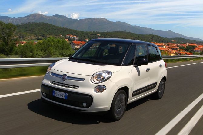 La Fiat 500L a 1 500 configurations possibles de l'espace intérieur. 