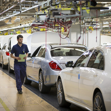 A Mercedes bateu o recorde de produção pelo terceiro ano consecutivo