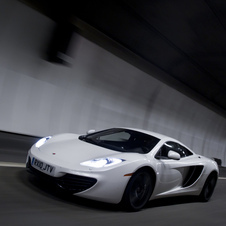 The improved power and transmission should help the MP4-12C compete in the super car market The improved power and transmission should help the MP4-12C compete in the super car market