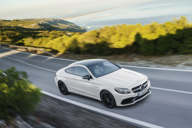 The C63 S AMG Coupé will be the most powerful in its class when it hits the market, surpassing its most direct rivals