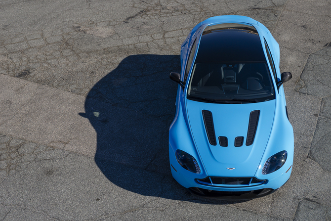 The V12 Vantage S is already a very fast machine The V12 Vantage S is already a very fast machine