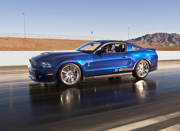 A versão mais potente prodzuida pela Shelby tem 1000cv