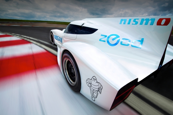 The ZEOD RC will be able to complete portions of the race under electric power The ZEOD RC will be able to complete portions of the race under electric power