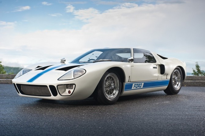 Ford GT40 utilizado para a promoção da Shelby American