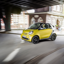 In a true three in one, the new fortwo cabrio can be driven in three different modes