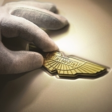 The emblem is made from 24-karat gold