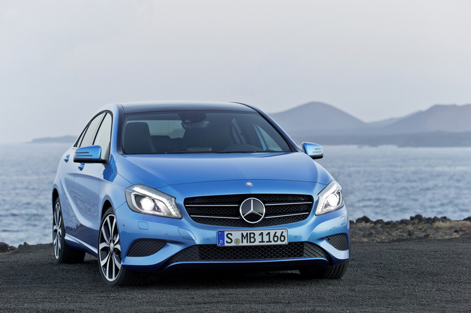 Compact sales are up over 80% for Mercedes