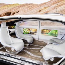 Cabin includes four rotating seats that allow a face-to-face configuration during autonomous driving