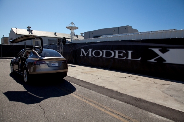 Tesla Debuts Model X: the Gullwing Crossover