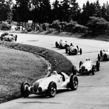 The car won the grand prix at the Nürburgring