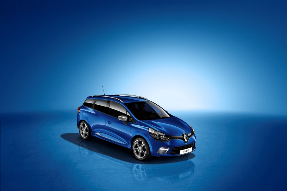Die Modelle sind unterhalb des Renault Sport platziert
