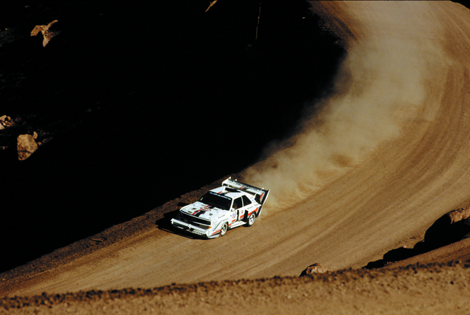 Walter Röhl volta ao Pikes Peak com o Audi Sport quattro S1 original