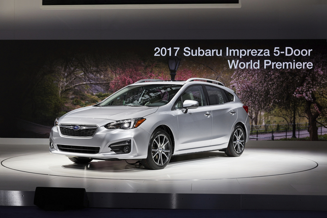 The new Impreza was developed around a new structure called Global Platform