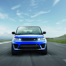 The Range Rover Sport SVR is the fastest, most dynamic and most powerful Land Rover model ever