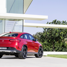 The GLE Coupé will be available as a diesel or petrol model