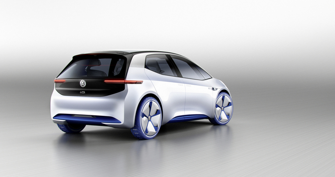 Volkswagen has equipped the ID concept with a 170 electric motor