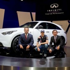 Infiniti and Nissan have been courting Red Bull more and more over the past years