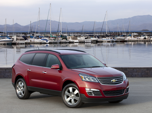 2013 Chevy Traverse Gets New Face, Upgraded Materials and Better Ride