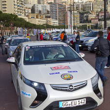 Opel Ampera Wins Alternative Energy Rally Monte Carlo