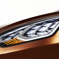 The concept packs modern features like LED headlights