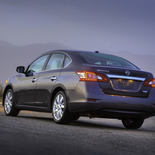 The car has new Altima-like styling