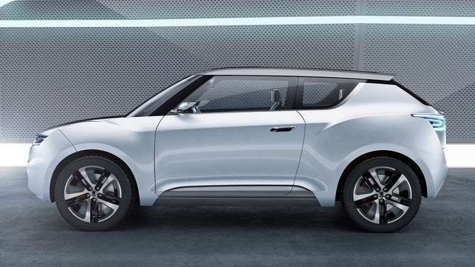 Ssangyong e-XIV Concept Is an Range Extended SUV with a Roof-Mounted Solar Panel