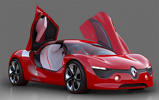 Electric Renault DeZir Concept is Unveiled