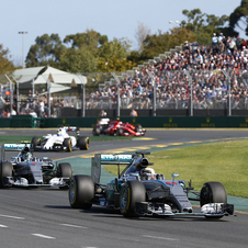 Team Mercedes achieved its first one-two win of the season