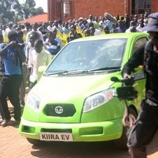 College students unveil the Kiira EV, Uganda's first electric car