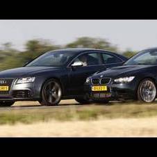 Audi RS5 VS BMW M3 roadtest (English subtitled)