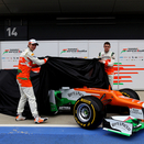 Force India will mit dem neuen VJM05 unter die TOP 5 fahren