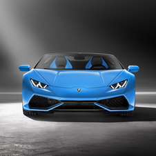 At the heart of the new Huracán LP610-4 Spyder is the same 5.2-liter V10 engine from the coupé version