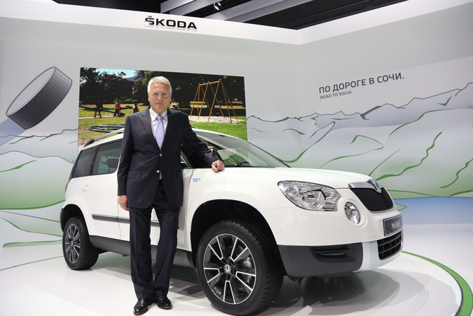 Skoda CEO Winfried Vahland sagte, dass der SUV erst 2016 fertig sein wird