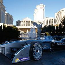 It is the first time that the car has been shown driving in public anywhere in the world