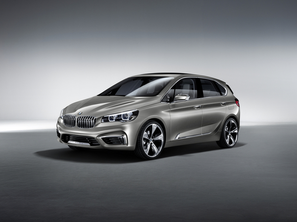 Der Concept Active Tourer zeigte erstmals den zukünftigen Frontantrieb von BMW