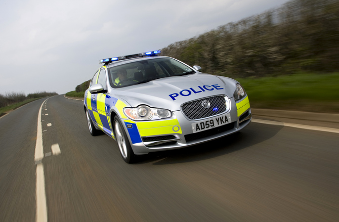 Jaguar XF Police Car