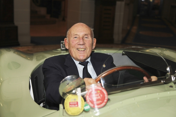 Sir Stirling Moss conduziu o carro em 1952 e vai voltar a conduzi-lo este ano