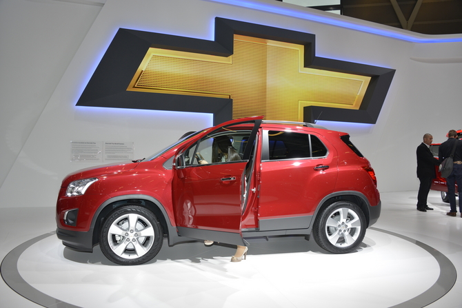 Chevrolet Trax Set for Paris Debut