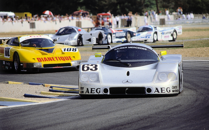 Mercedes Celebrates 60 Years of Le Mans at Retromobile