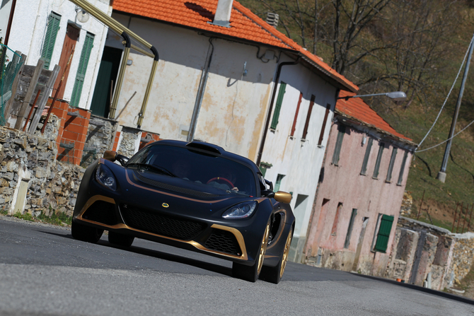 Lotus Testing Exige R-GT for Tarmac of St Remo Rally