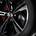 The GTi has red-acceneted wheels