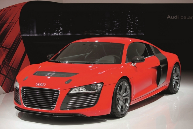 Audi experimented with multiply hybrid and electric super cars under Dürheimer