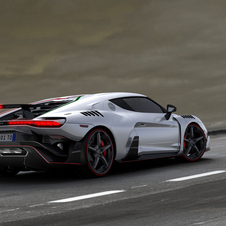 It can hit a top speed of 330km/h and sprint to 100km/h in 3.2 seconds