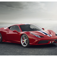 Ferrari recently introduced the higher performance 458 Speciale