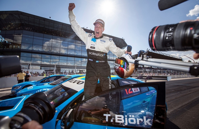 STCC Champion Thed Björk will race the car in Shanghai