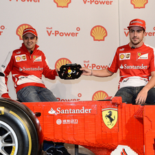 The car promotes Lego Ferraris available at Shell stations