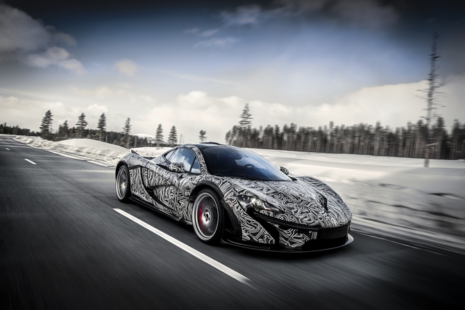 A McLaren vai produzir apenas 375 P1s