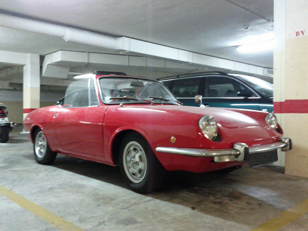 Stumbled upon: Fiat 850 Sport Spider