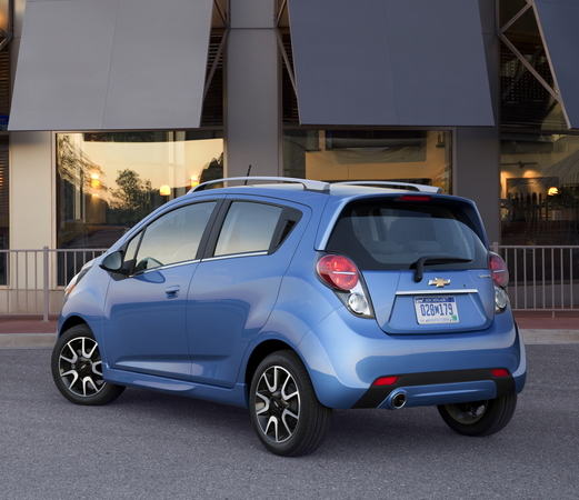 Chevy Spark Offers Inexpensive City Car with Motorcycle-tinged Interior