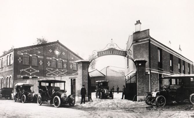 Renault factory Billancourt, 1906